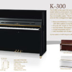 Đàn piano Kawai K300 – cây đàn kết tinh giá trị thương hiệu của Kawai